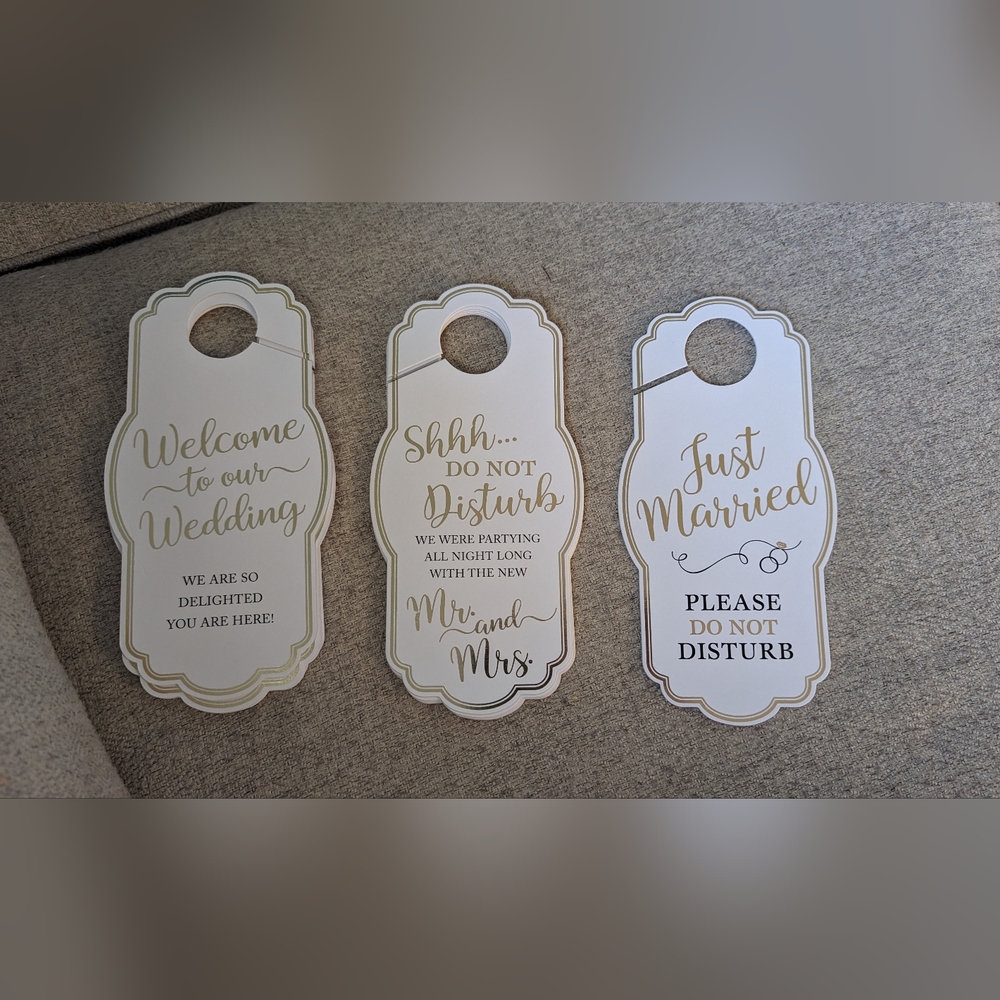 Doorknob signs variety pack